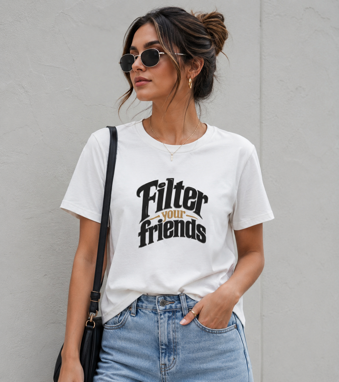 Filter Your Friends Graphic T-Shirt