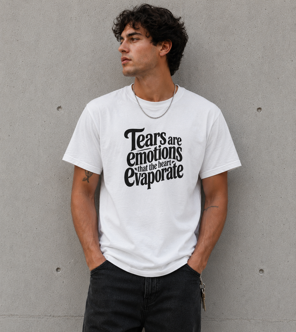Tears Are Emotions Evaporate Graphic T-Shirt
