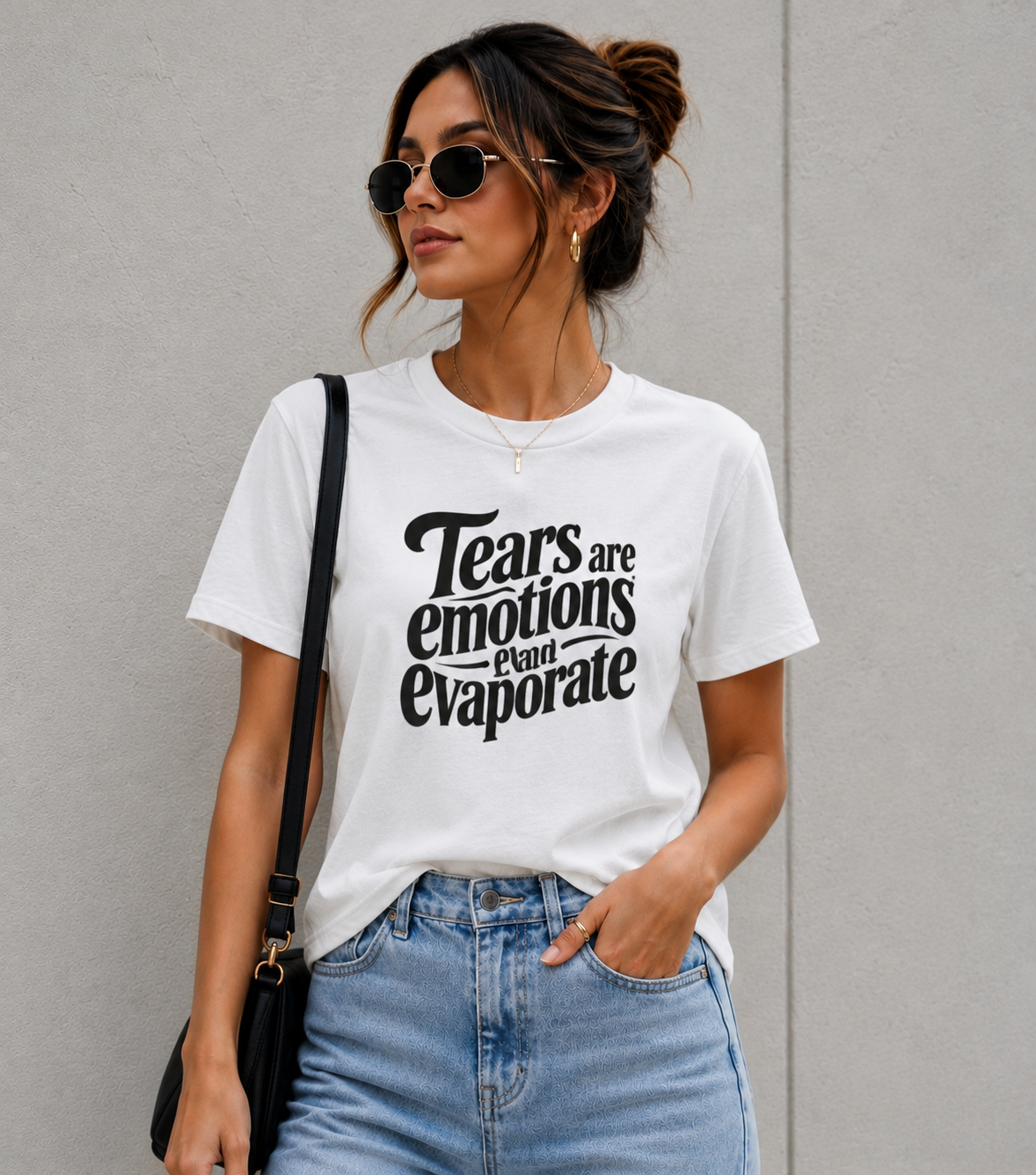 Tears Are Emotions Evaporate Graphic T-Shirt