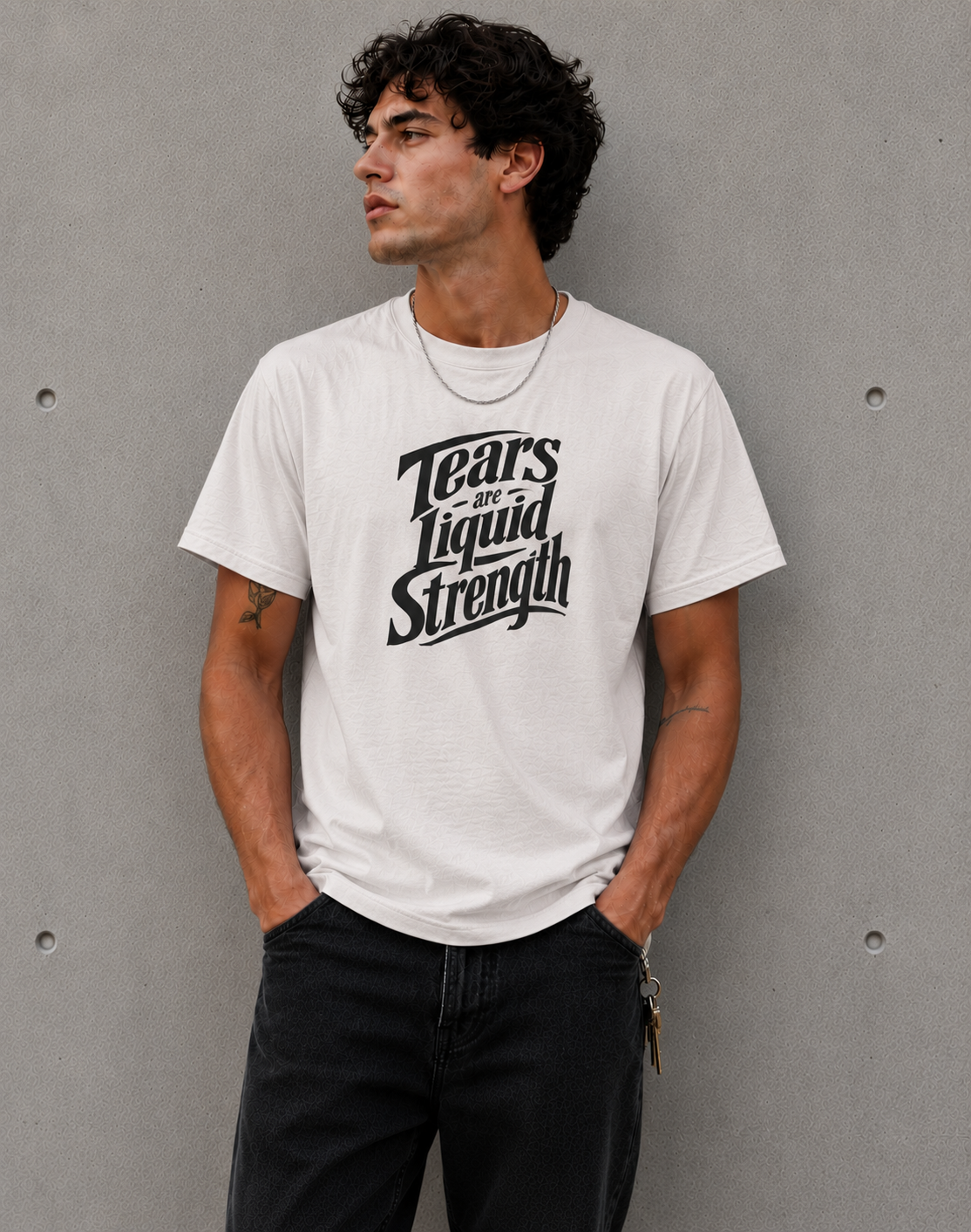Are Liquid Strength Graphic T-Shirt