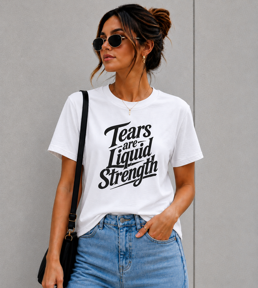 Are Liquid Strength Graphic T-Shirt