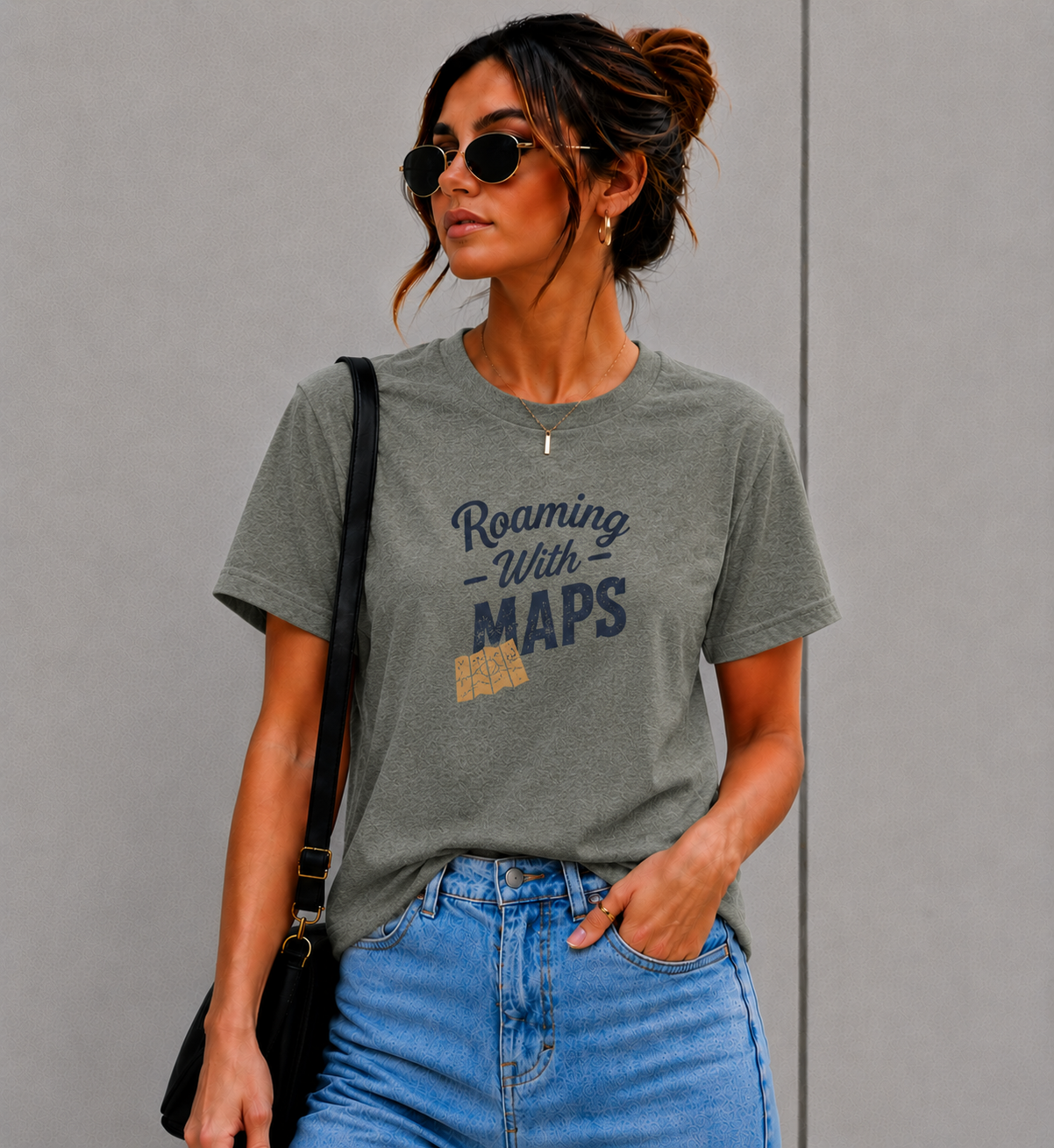 Recalculating Faith Graphic T-Shirt – Trade Your Maps for His Coordinates