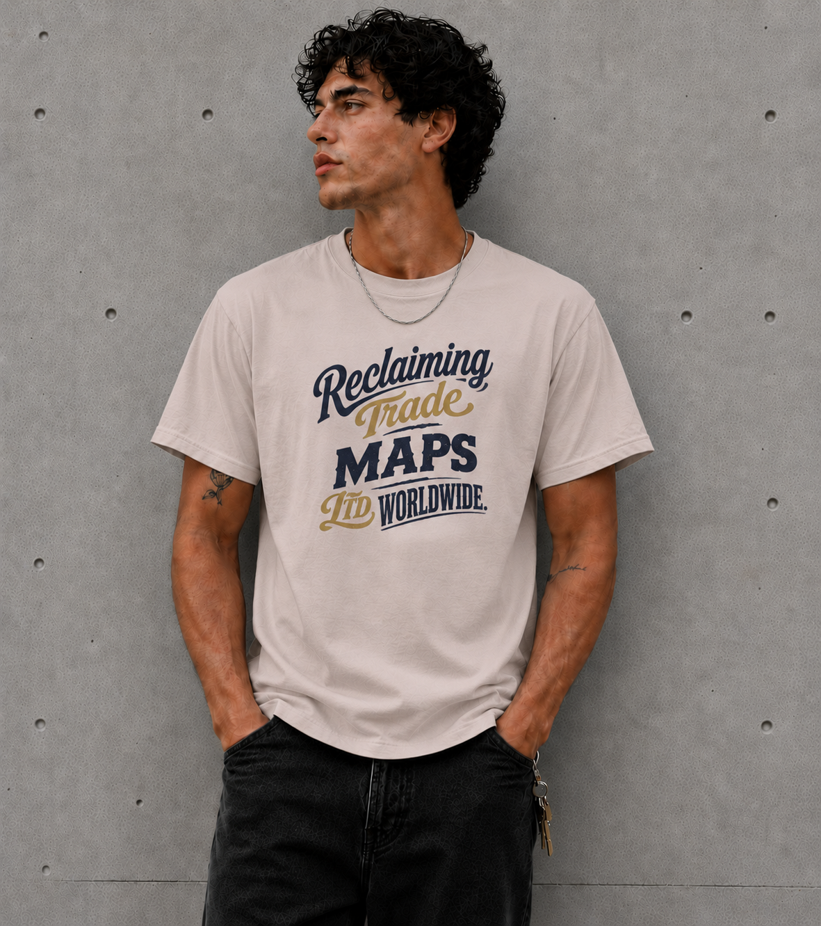 Recalculating Faith Graphic T-Shirt – Trade Your Maps for His Coordinates