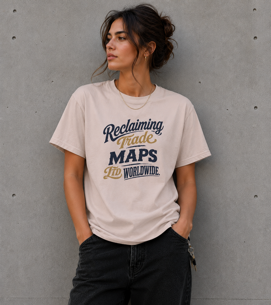Recalculating Faith Graphic T-Shirt – Trade Your Maps for His Coordinates