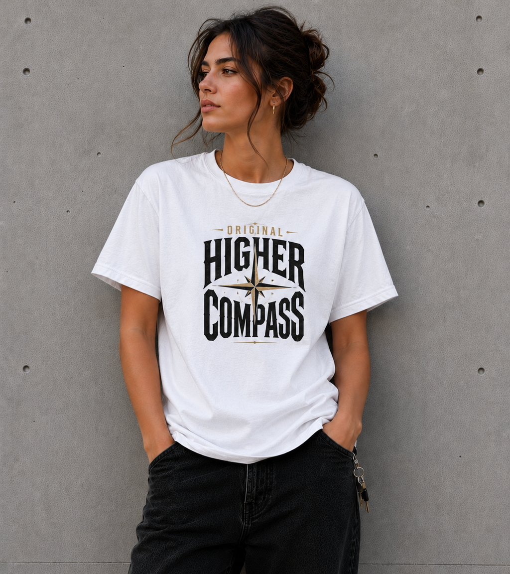 Guided by a Higher Compass Faith T-Shirt