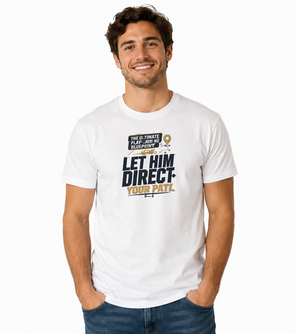 Let Him Direct Your Path Christian Graphic T-Shirt